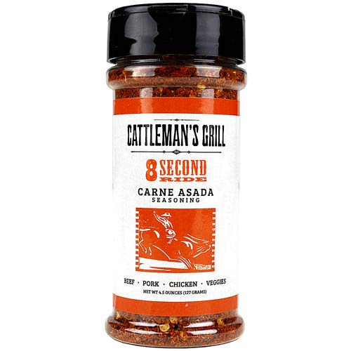 CATTLEMAN’S GRILL 8 SECOND RIDE CARNE ASADA SEASONING...