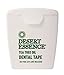 Desert Essence Tea Tree Oil Dental Tape - 12 Count (Pack of 1) - Naturally Waxed w/Beeswax - Thick Flossing No Shred Tape - On The Go - Removes Food Debris Buildup - Cruelty-Free Antiseptic