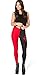 QZUnique Ankle Length Leggings Halloween Women's Footless Elastic Yoga Pants Digital Print Stretchy Tights