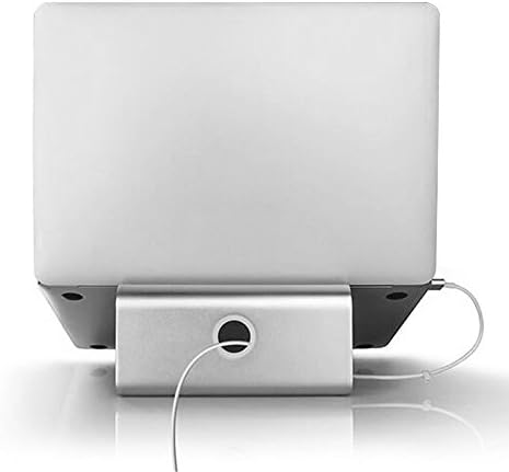 Notebook Stand Laptop Aluminum Cooling Holder Desktop Display Mount for Macbook Pro, Macbook Air, iPad Tablet and 11-17 Inch Notebooks,Silver