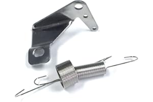 Pirate Mfg Hot Rod Stainless Throttle Cable Bracket Dual Spring Kick Down All in One