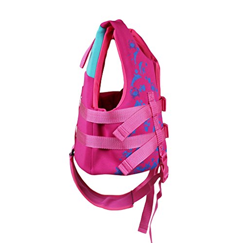 IvyH Life Jacket for Kids, Children Float Jacket Vest Learn to Swim Swim Vests for Girls Pink