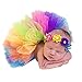 Newborn Photography Prop Princess Girls Photo Prop Flower Headband Tutu Skirt Dress