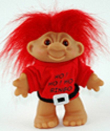 Lucky Santa Bingo Troll Doll Holiday Red Hair ~ Just a Lucky Guy~ 5