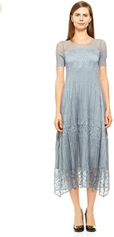 Red Jeans Women's Pleated Maxi Fashionable Dress by Red Jeans