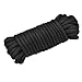 BDSM Bondage Restraint Soft Cotton Rope 10m / 32ft Black