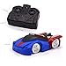 QUN FENG Remote Control Car RC Cars Dual Mode 360°Rotating Wall Climbing Toys for Boys Gift (Blue)