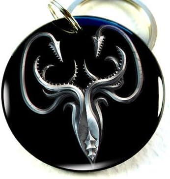 Game of Thrones Pet id tag dog tag Greyjoy (Large 1.50")