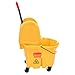 Rubbermaid Commercial 757788YW Wavebrake 35 Quart Bucket/Wringer Combinations, Yellow