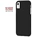 Case-Mate - iPhone XR Case - TOUGH GRIP - iPhone 6.1 - Black/Black