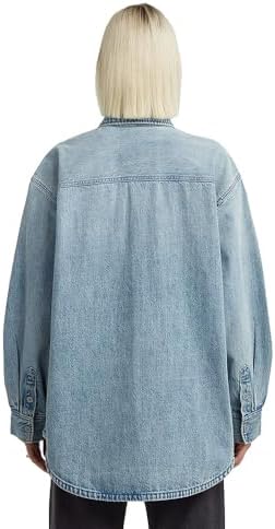 Maxi 1-Pocket Overshirt para Mujer