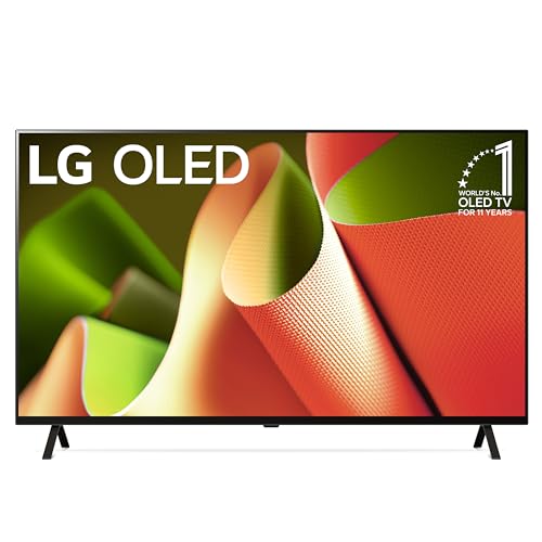 LG 65-Inch Class OLED B4 Series Smart TV 4K Processor Flat Screen with Magic Remote AI-Powered with Alexa Built-in (OLED65B4PUA, 2024) (Renewed)