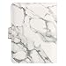 Marble Passport Cover Holder for Men&Women,RFID Blocking Travel Wallet PU Leather Waterproof Credit Card,Boarding Passes,Id Card Storage Case Multifunctional Document Organizer (White Gray)