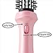 VAV Professional 3 In 1 Hair Curler/Hair Straightener/ Hot Brush 1.25 Inch Ceramic Coated Plates