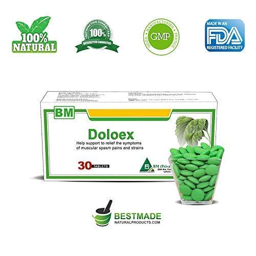 Natural Pain Relief Tablets by DOLOEX Effective for Migraines, Headaches, Back Pain,Toothaches and Menstrual Pain - Thumbnail 5