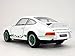 Welly 4.5 inch 1973 911 Carrera RS 1/32 Scale Diecast Model White/Green