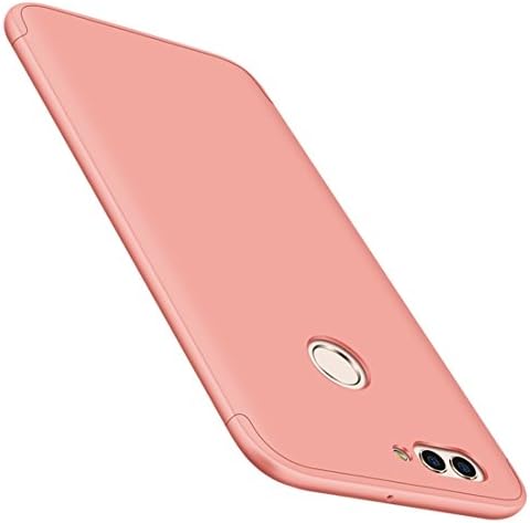 EKINHUI GKK Three-Paragraph Shield Full Coverage Protective Case Back Cover Huawei Nova 2 Plus (Color : Pink)