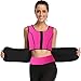 HOPLYNN Neoprene Sauna Sweat Vest for Women, Waist Trainer Corset Trimmer Vest with Belt for Weight Loss Women