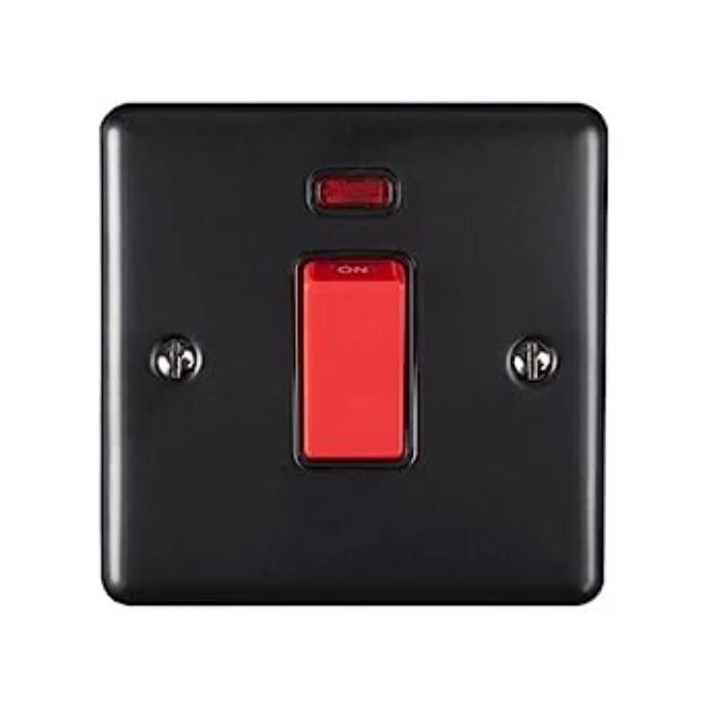 1 Gang 45 Amp Double Pole Switch With Neon — image 1