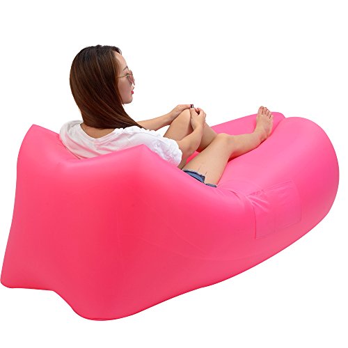 Inflatable Lounger Wind Breezy Pouch Couch Windbed Cloud Air Chair Sofa Bed Lazy Bag Been Sleeping Sand Beach Laybag Blow Up Original Lamzac Fast Hangout Outdoor Hammock Lounge Adults Kids - Thumbnail 3