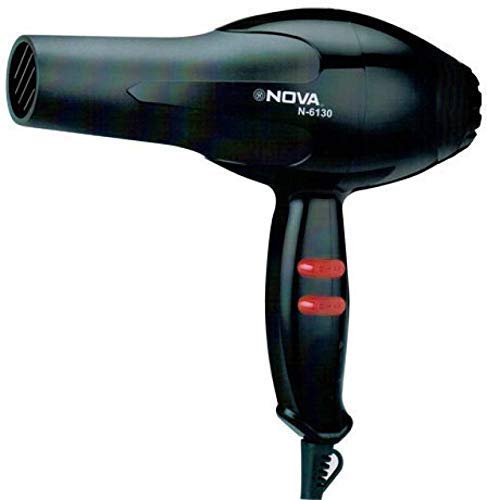 VEU NV-6130 Professional Salon Style Hair Dryer for Men and Women (Black, 1800W)