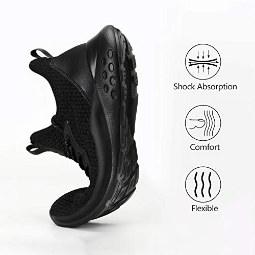 Mens Walking Shoes Fashion Sneaker Running Tennis Outdoor Lightweight Breathable Athletic Shoes - Thumbnail 3