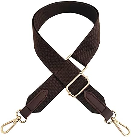 Beacone Wide Purse Strap Adjustable Canvas Replacement Crossbody