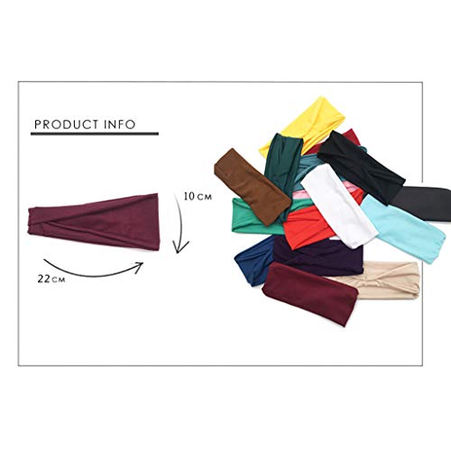 image for Ridkodg Sweat Headbands Wristbands Sports Hair Band Headbands for Wome
