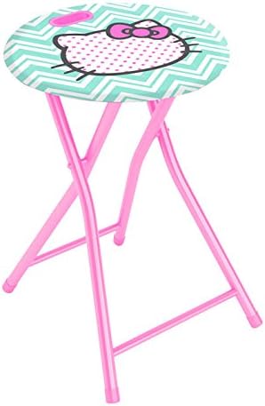 dar Living Hello Kitty Folding Stool with Handle