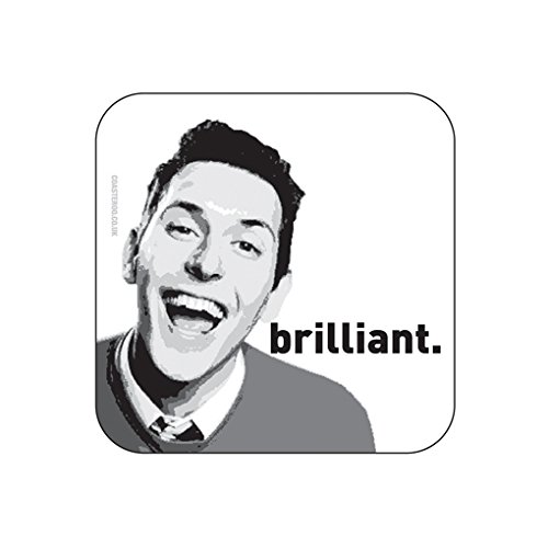Coasteroo BRILLIANT Neil from The Inbetweeners - FRIDGE MAGNET - 57mm x 57mm - Gloss Finish - TV/Television Themed Design