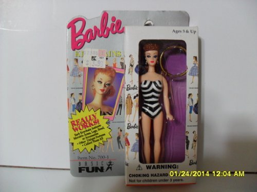 Barbie 1959 Brunette Keychain