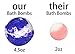 Bath Bombs, 10 Wholesale Bath Bombs, Great Gift, Large, 4.5 oz.