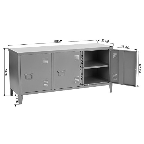 HouseinBox Office Products Filing Paper Storage 3-in-1 Kids Furniture Toys Books Orgnizer Stacking Fuction 6 Shelves Door Handle