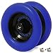 Yomega Xodus II YoYo– Includes Roller Bearing Technology, Rubber Rims and Wing Shape Design – Professional Responsive YoYos Intermediate Level Play (Blue)