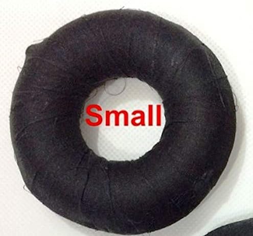 Amazon Com Kalyani Bharatanatyam Black Plastic Hair Bun For Women