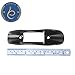 Kayak Paddle Clip & Fishing Net Clip - Universal Deck Mounted Kayak Paddle Holder & Fishing Net Holder - Black Nylon