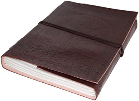 Handmade Leather Journal Notebook Refillable Diary For Men Women Writers Artist Poet Gift For Him Her