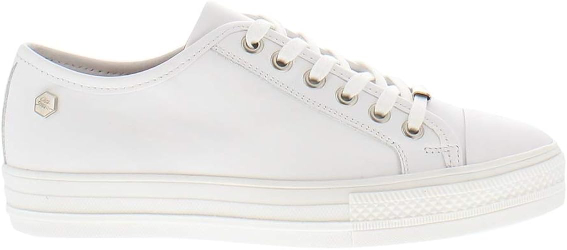 leather fashion trainers