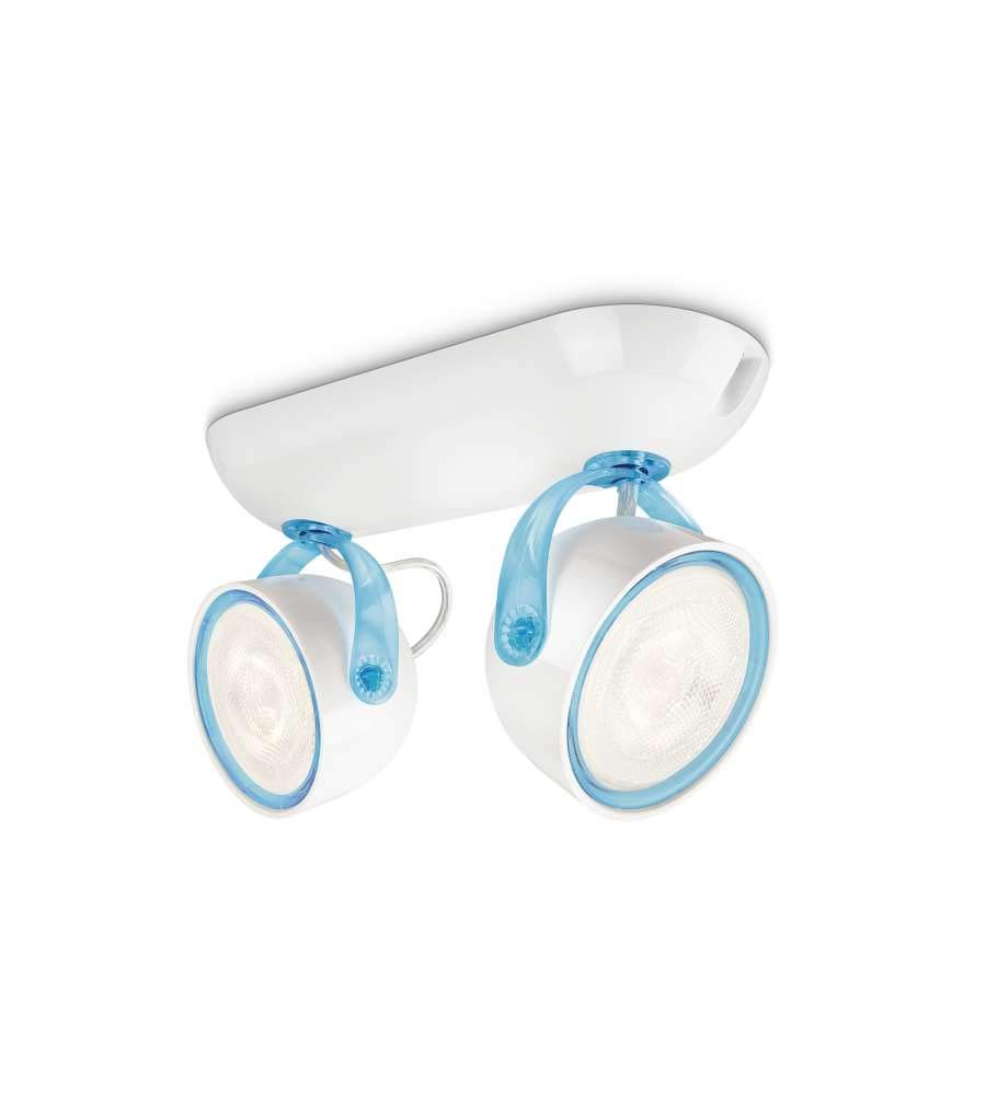 Philips 532323516 Lighting spot - Lighting Spots (Blue, Indoor, Bedroom, Living Room, LED, Warm White, 15000 h)