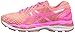 ASICS Women's Gel-Nimbus 18 Running Shoe, Peach Melba/Hot Pink/Guava, 10 M US