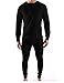 Shahin 2 PCS Mens USA Classic Design Waffle Knit Thermal Underwear Sets Long Jhon