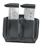 Gould & Goodrich B831-1 Gold Line Double Magazine Case (Black) Fits BERETTA 83, 85, 87; KAHR Micro MK9, Elite MK9,MK40, E9,K9,P9, K40,P40, Covert 40; SIG P230, P232; WALTHER PP, PPK, PPK/S, PPK/E.