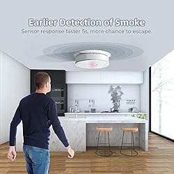 SITERWELL Smoke Detector Carbon Monoxide Detector
