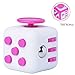 Fidget Cube Prime and Rubber Protective Cover - Relieve Stress, Anxiety, ADD, ADHD, Autism and Boredom for Work, School, Class - Primium Focus Gift Toy for Children and Adults (Pink)