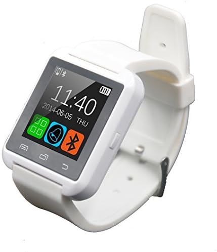 Dancotek Smart Watch Bluetooth Activity Fitness Tracker Pedometer Sleep Monitor for Girls (White)