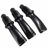 3PCS Ebonite Drip Tip Black Mouthpiece For Tobacco Smoking Pipe