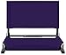 Markwort Patented Deluxe Wide Model Stadiumchair (Purple)