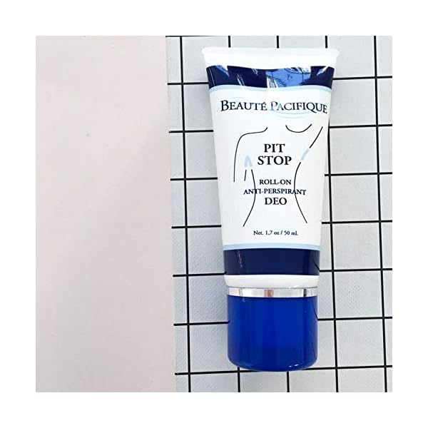 Beauté Pacifique Pit Stop Roll-On Deodorant and Anti-Perspirant 50 ml - Perfume Free - Mimicks Botulinum Toxine…