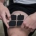 iReliev Premium Reusable TENS EMS Muscle Stimulation Electrode Pads with Excellent Dispersion, 10 Packs of 4 Pads. (40 total electrode pads)