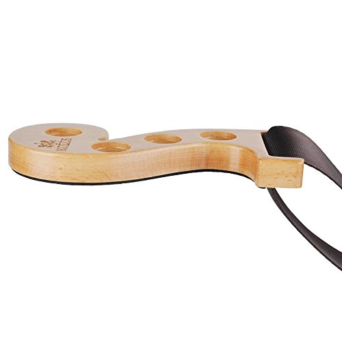 Myckuu Cello Endpin Anchor---Wooden Non-slip Endpin Stopper for Bass Cello Endpin Holder Stand Cello Antiskid Device.(MA-7A)